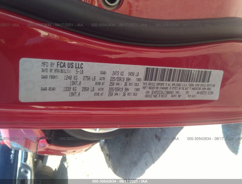 3C4PDCEGXJT380043
