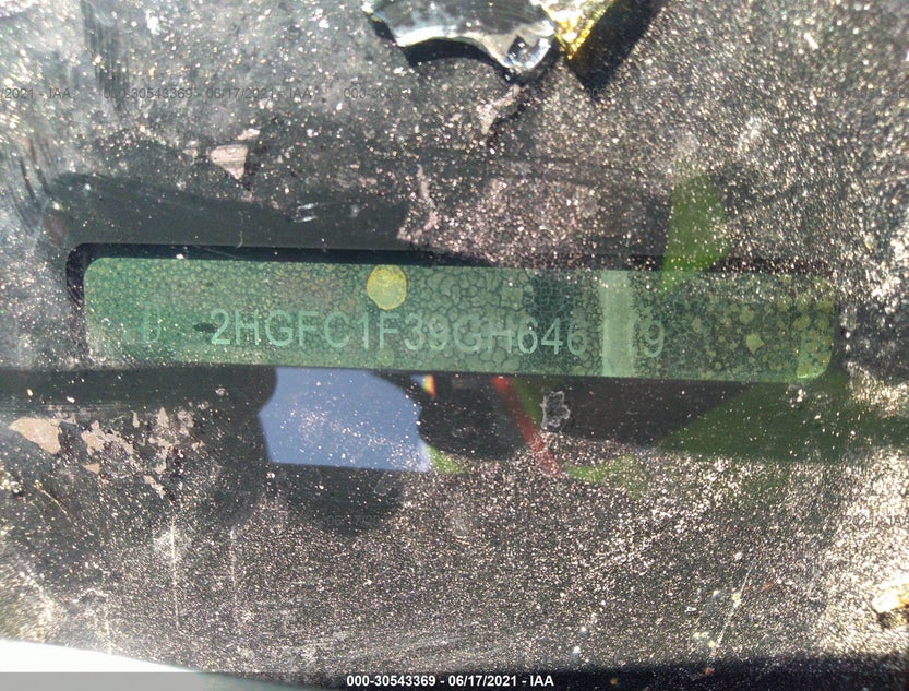 2HGFC1F39GH646119