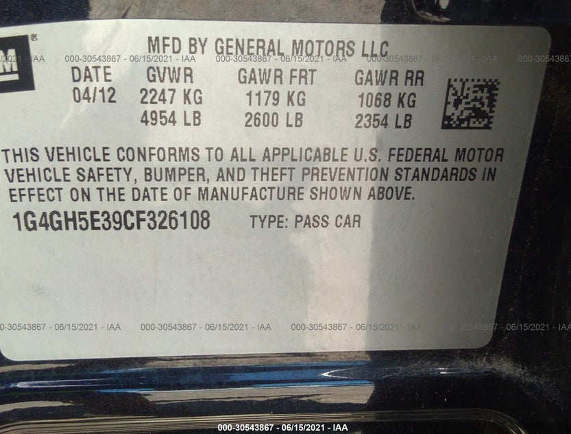 1G4GH5E39CF326108