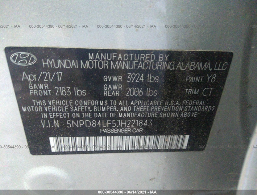5NPD84LF5JH221843