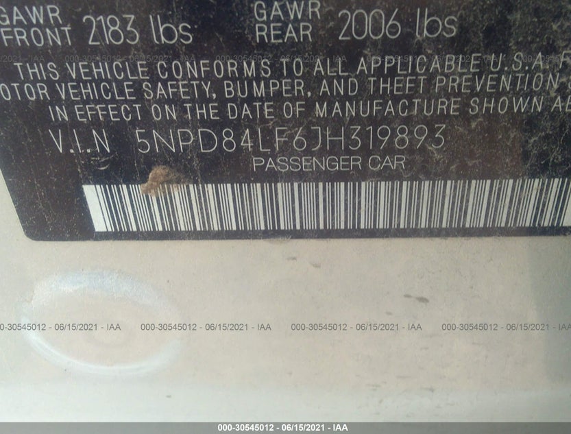 5NPD84LF6JH319893