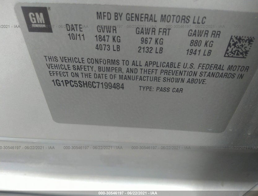 1G1PC5SH6C7199484