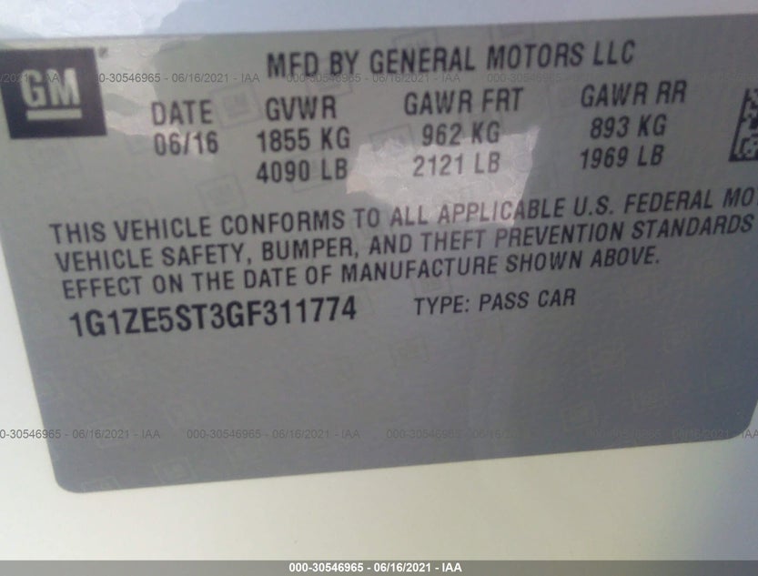 1G1ZE5ST3GF311774