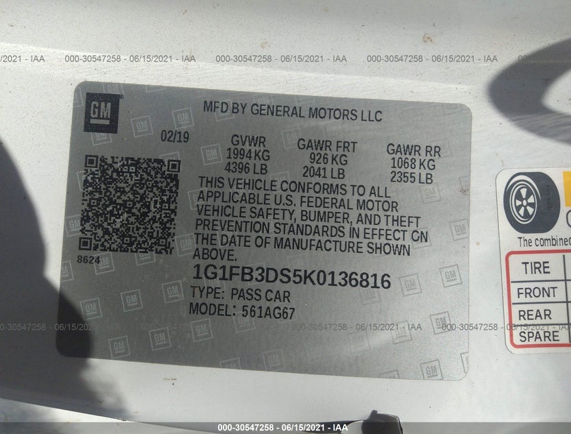 1G1FB3DS5K0136816