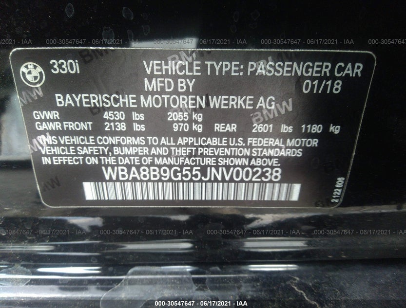 WBA8B9G55JNV00238