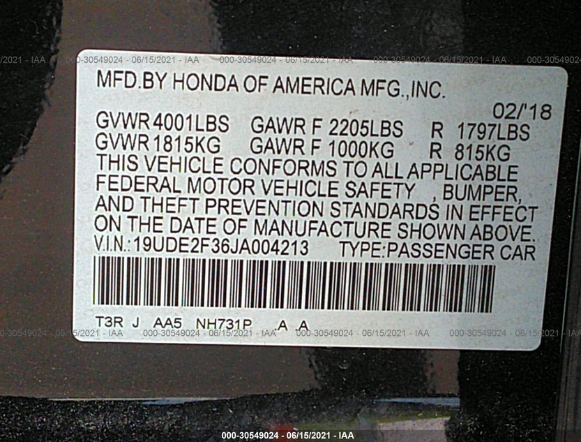 19UDE2F36JA004213
