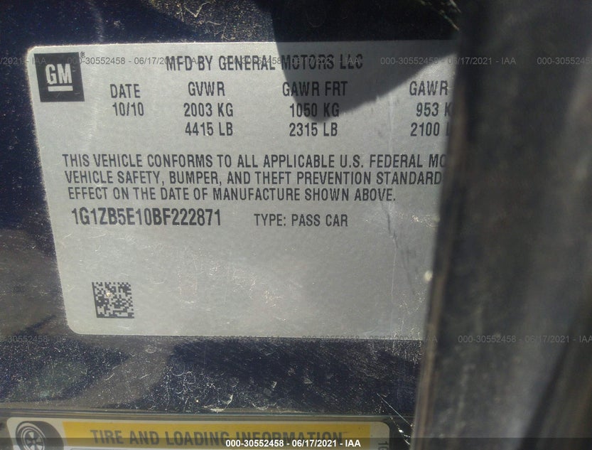 1G1ZB5E10BF222871