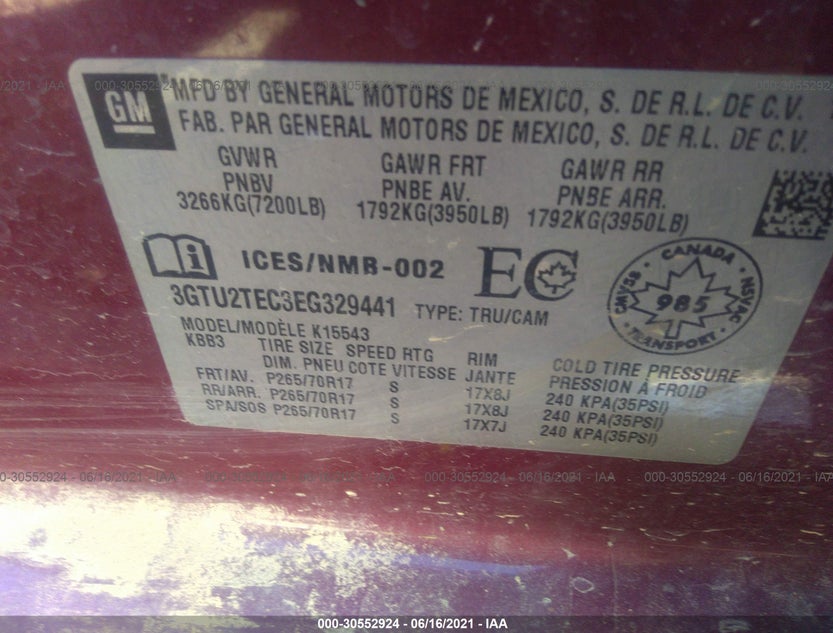 3GTU2TEC3EG329441