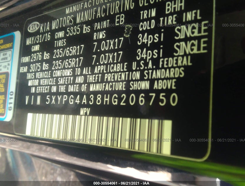 5XYPG4A38HG206750