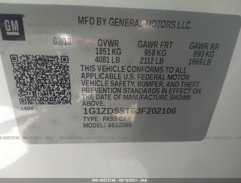 1G1ZD5ST6JF202106
