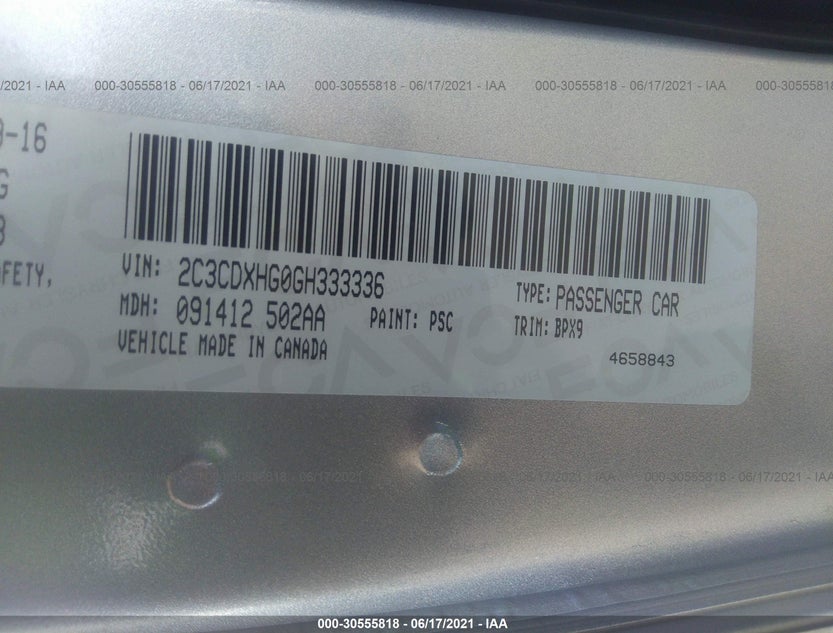 2C3CDXHG0GH333336