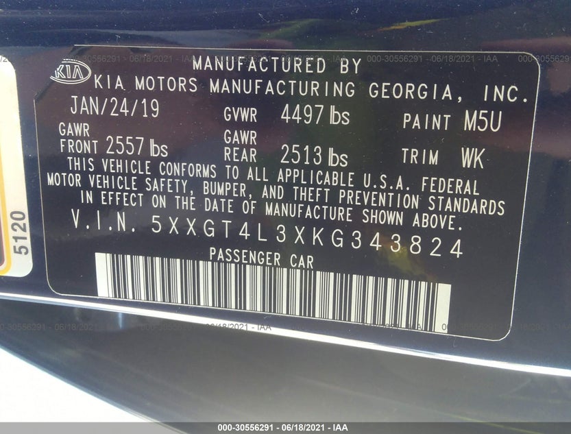 5XXGT4L3XKG343824