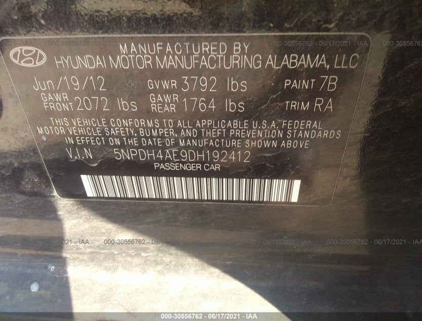 5NPDH4AE9DH192412