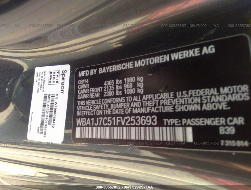 WBA1J7C51FV253693