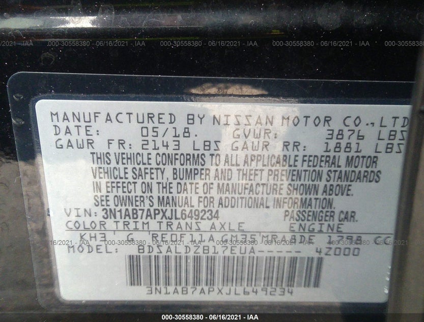 3N1AB7APXJL649234