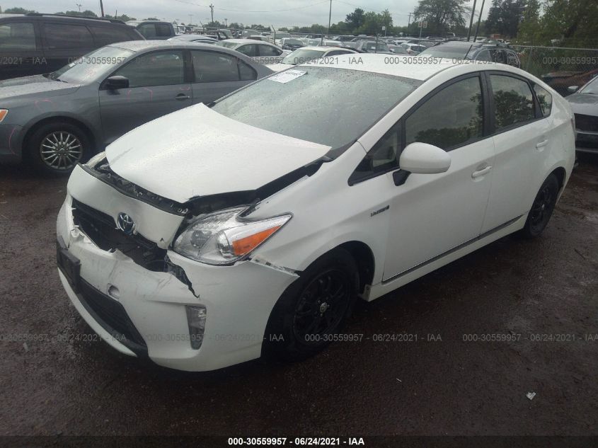 2012 Toyota Prius One/Two/Three/Four/Five VIN: JTDKN3DU6C5516153 Lot: 30559957