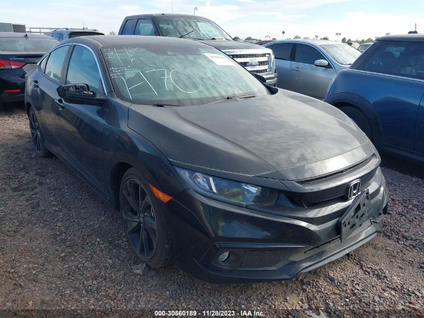 2HGFC2F8XMH515939 2021 Honda Civic Sport