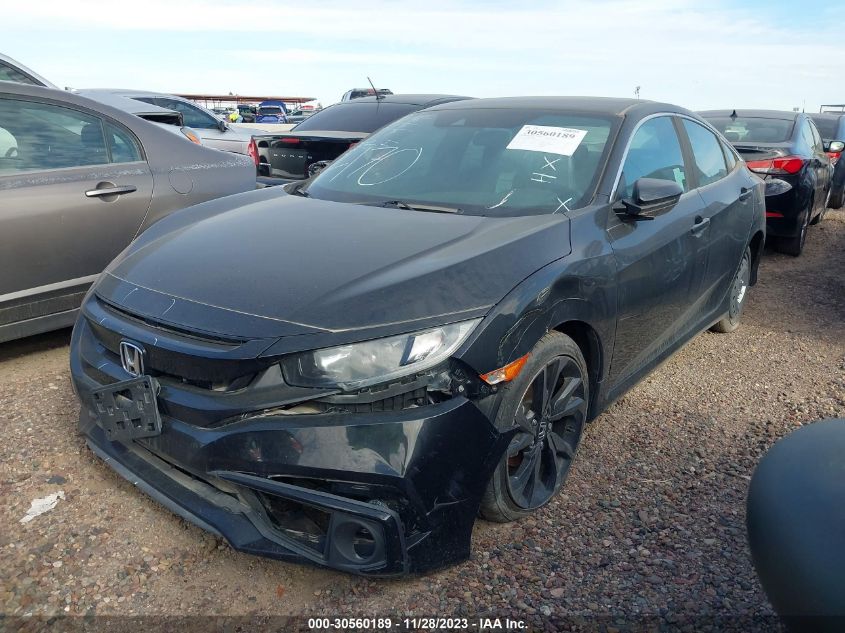 2HGFC2F8XMH515939 2021 Honda Civic Sport