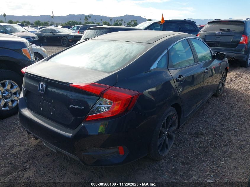 2021 Honda Civic Sport VIN: 2HGFC2F8XMH515939 Lot: 30560189