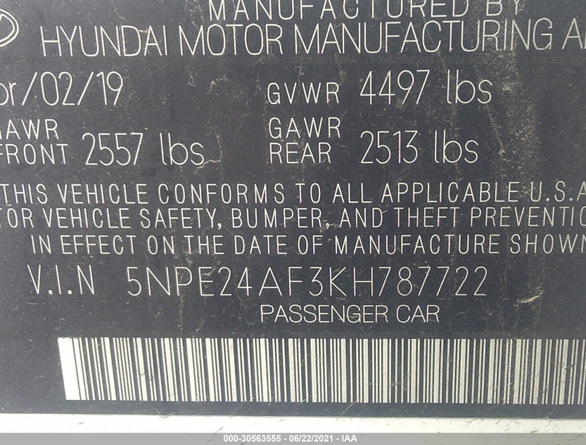 5NPE24AF3KH787722