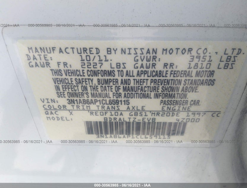 3N1AB6AP1CL659115