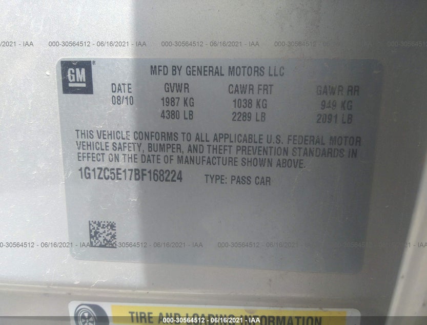 1G1ZC5E17BF168224