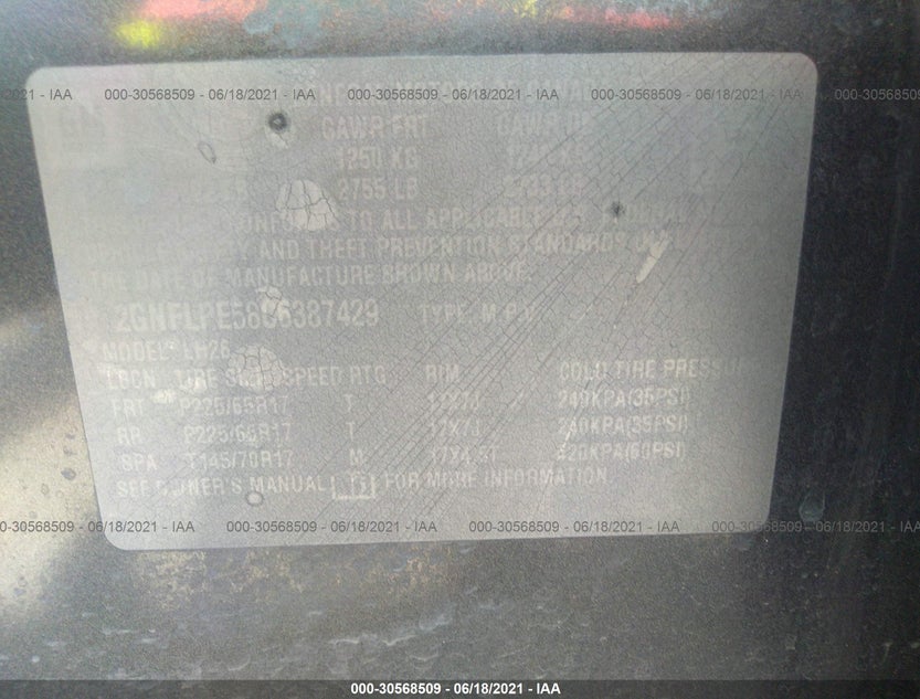 2GNFLPE58C6387429