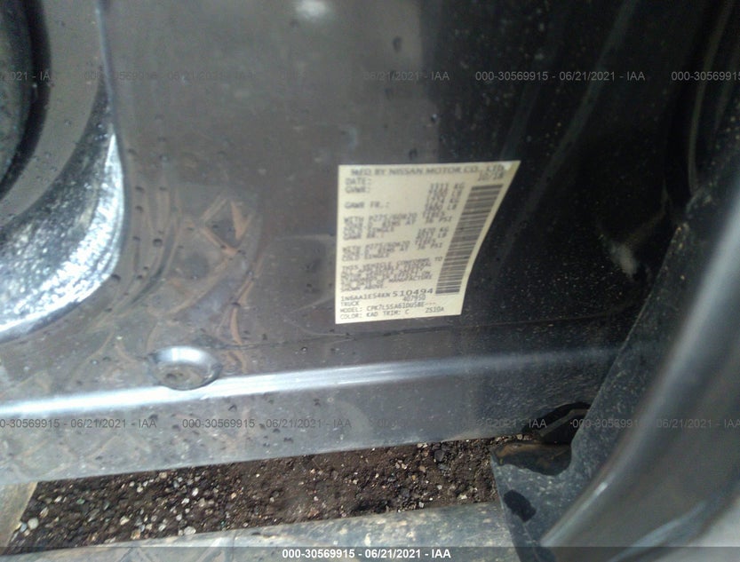 1N6AA1E54KN510494