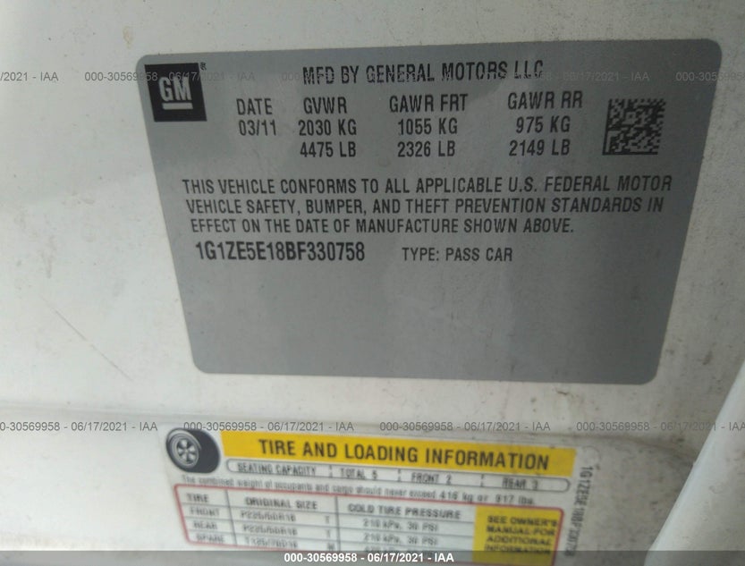 1G1ZE5E18BF330758
