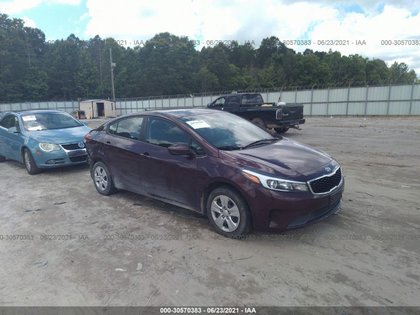 2018 Kia Forte Lx VIN: 3KPFK4A71JE281645 Lot: 30570383