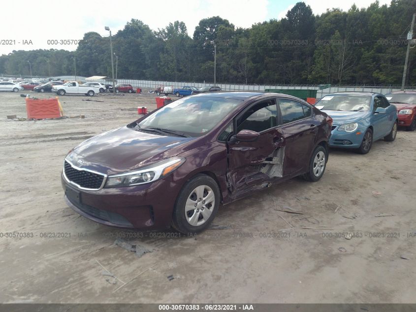 2018 Kia Forte Lx VIN: 3KPFK4A71JE281645 Lot: 30570383