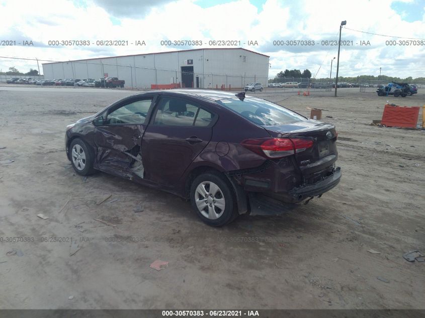 2018 Kia Forte Lx VIN: 3KPFK4A71JE281645 Lot: 30570383