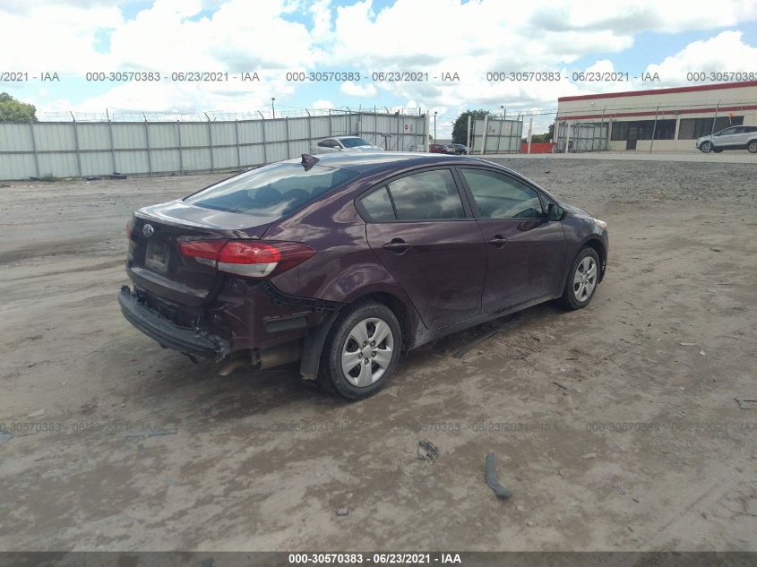 2018 Kia Forte Lx VIN: 3KPFK4A71JE281645 Lot: 30570383