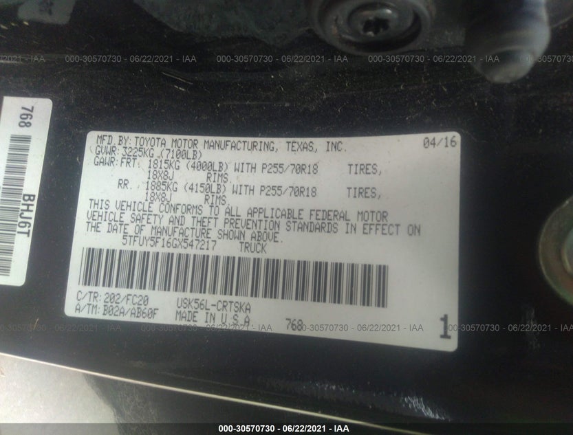 5TFUY5F16GX547217