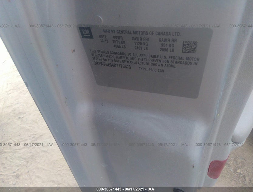 2G1WF5E34D1170373