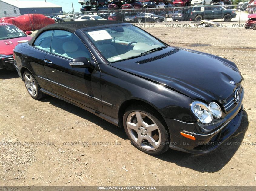 2005 Mercedes-Benz Clk 500 VIN: WDBTK75G25T038095 Lot: 30571679