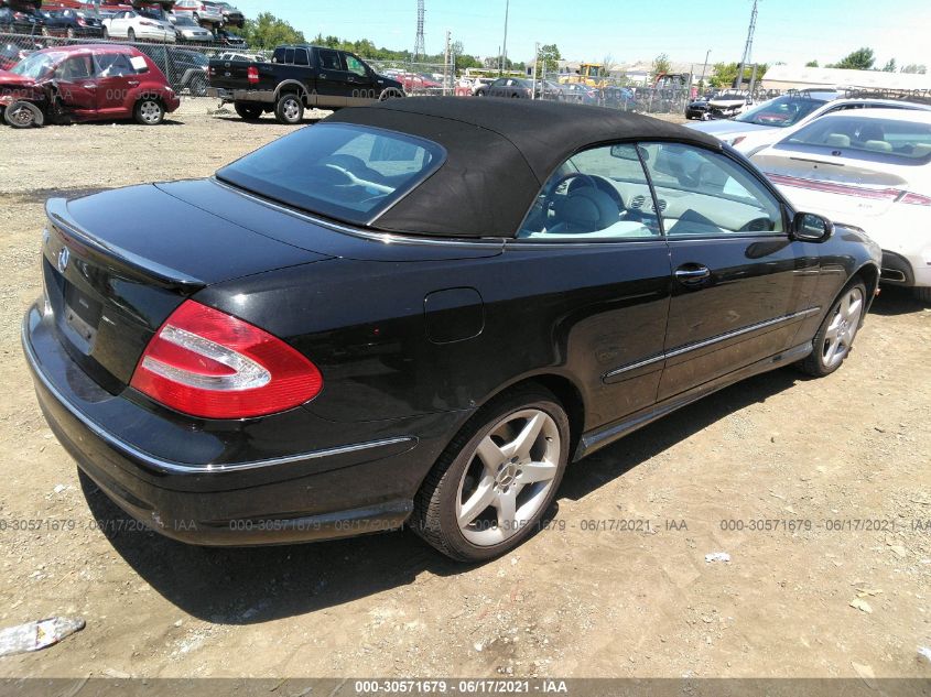 WDBTK75G25T038095 2005 Mercedes-Benz Clk 500