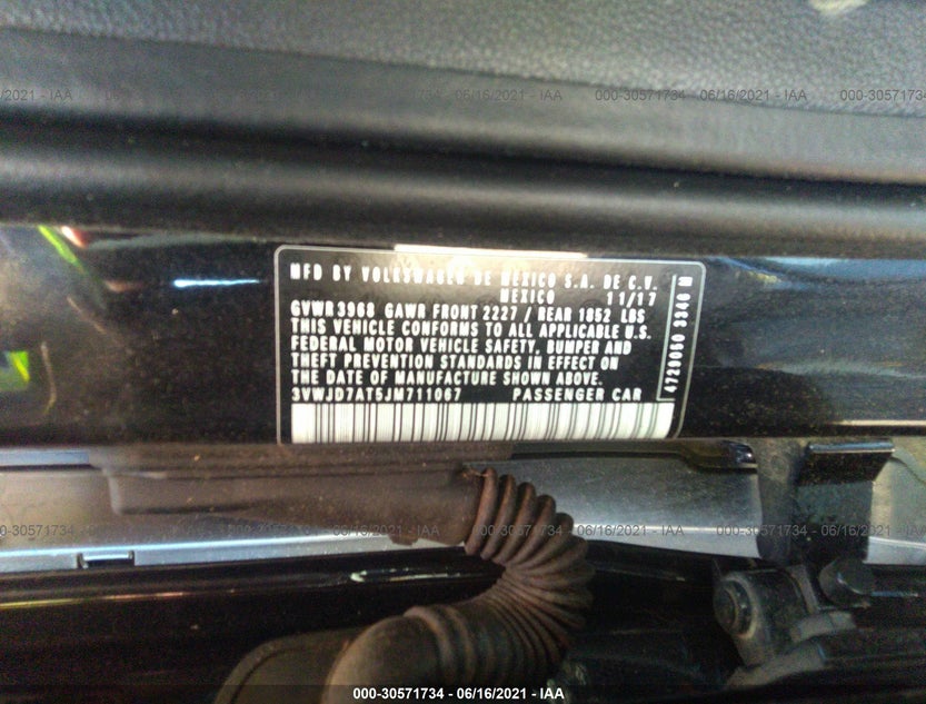 3VWJD7AT5JM711067