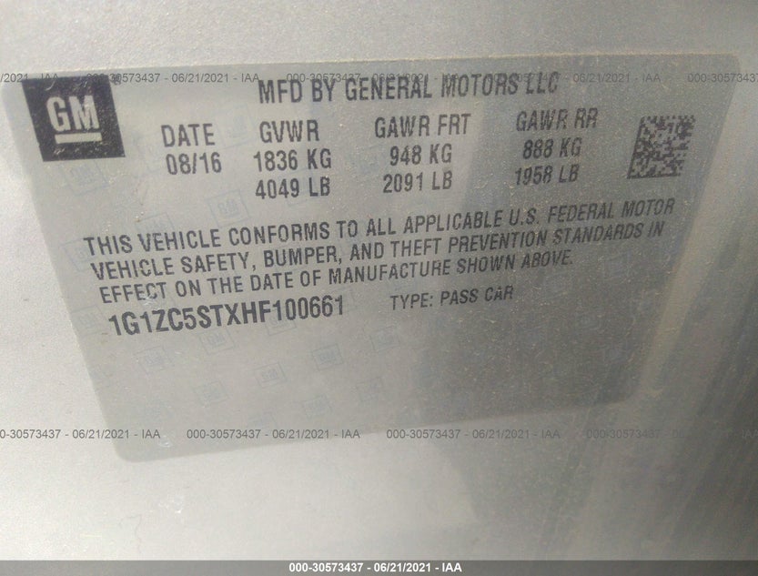 1G1ZC5STXHF100661