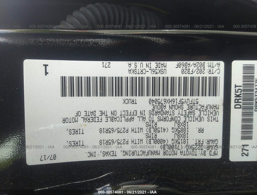 5TFUY5F16HX675040