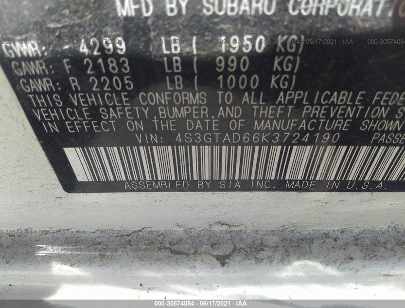4S3GTAD66K3724190