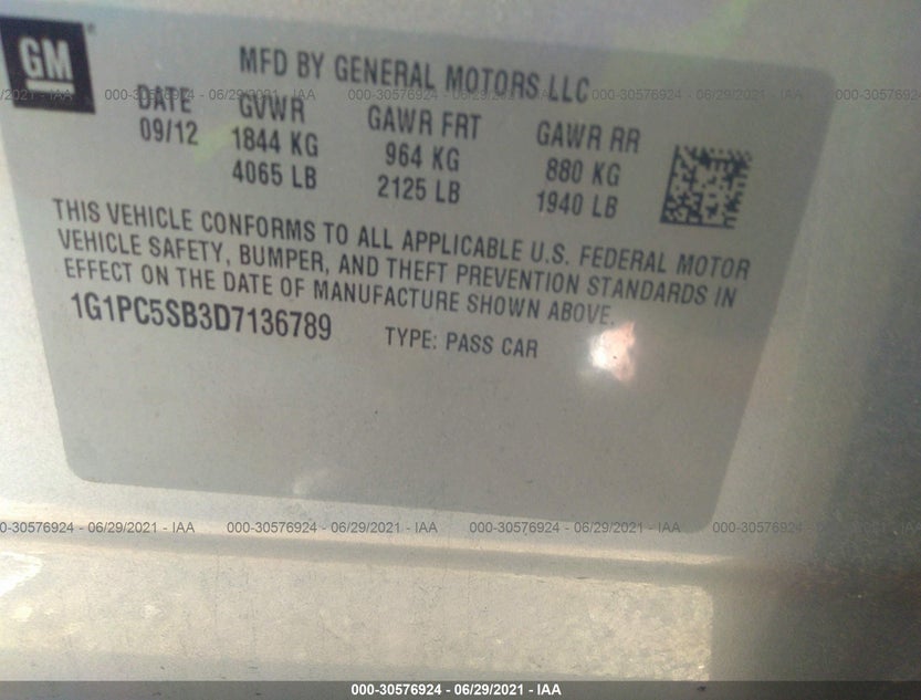 1G1PC5SB3D7136789