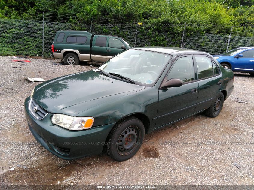 2001 Toyota Corolla Ce VIN: 2T1BR12E11C435727 Lot: 40687663