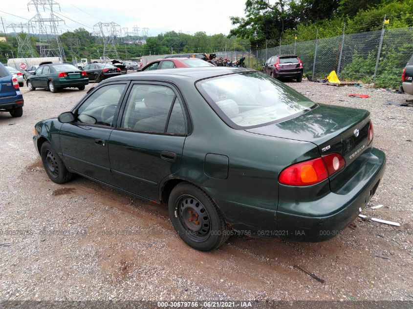 2001 Toyota Corolla Ce VIN: 2T1BR12E11C435727 Lot: 40687663