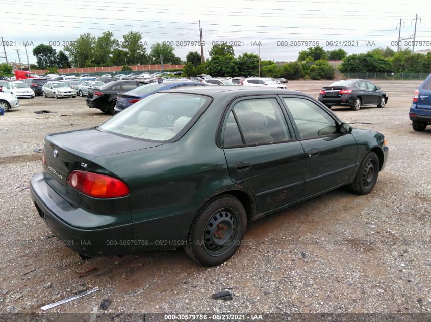 2001 Toyota Corolla Ce VIN: 2T1BR12E11C435727 Lot: 40687663