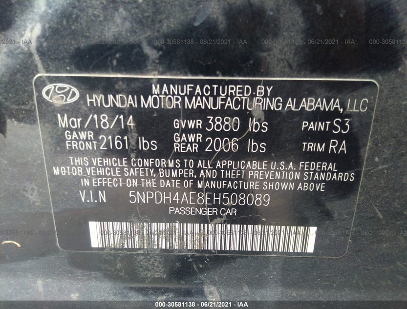 5NPDH4AE8EH508089