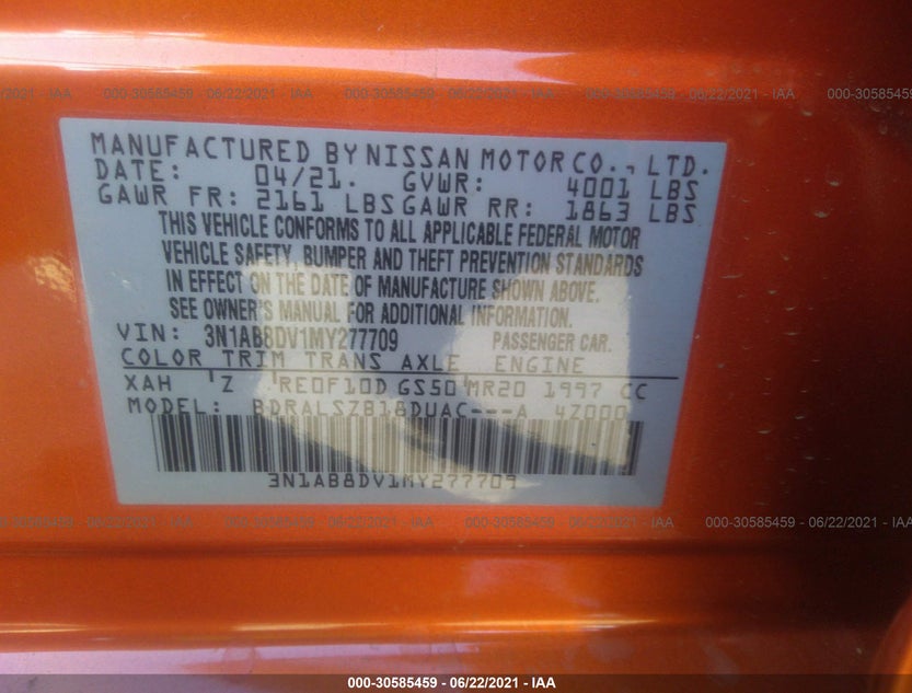 3N1AB8DV1MY277709