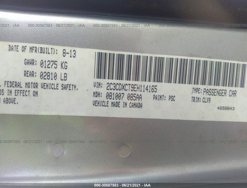 2C3CDXCT9EH114165