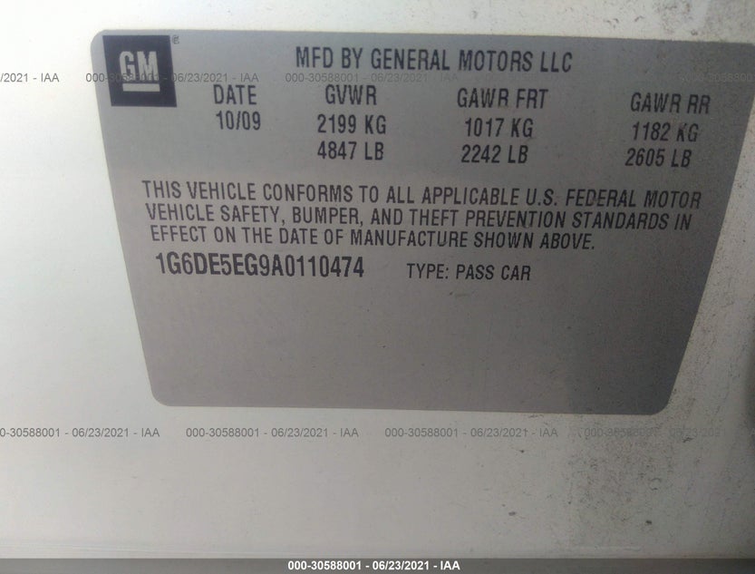 1G6DE5EG9A0110474