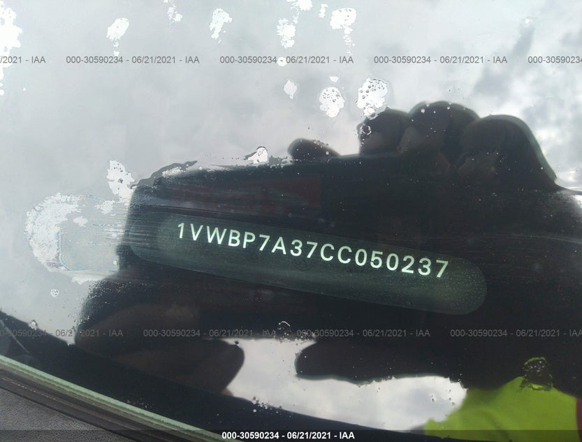 1VWBP7A37CC050237